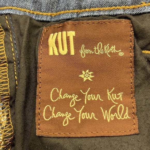 Kut From The Kloth Bermuda Capri Shorts Size 6 - Picture 7 of 14